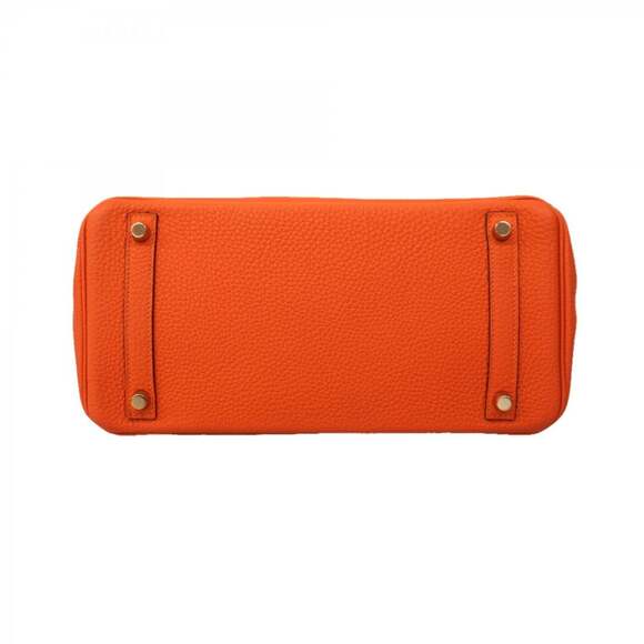 Hermes Hermès Birkin 30 Togo Orange Handbag with R Stamp for Women - Picture 3 of 9